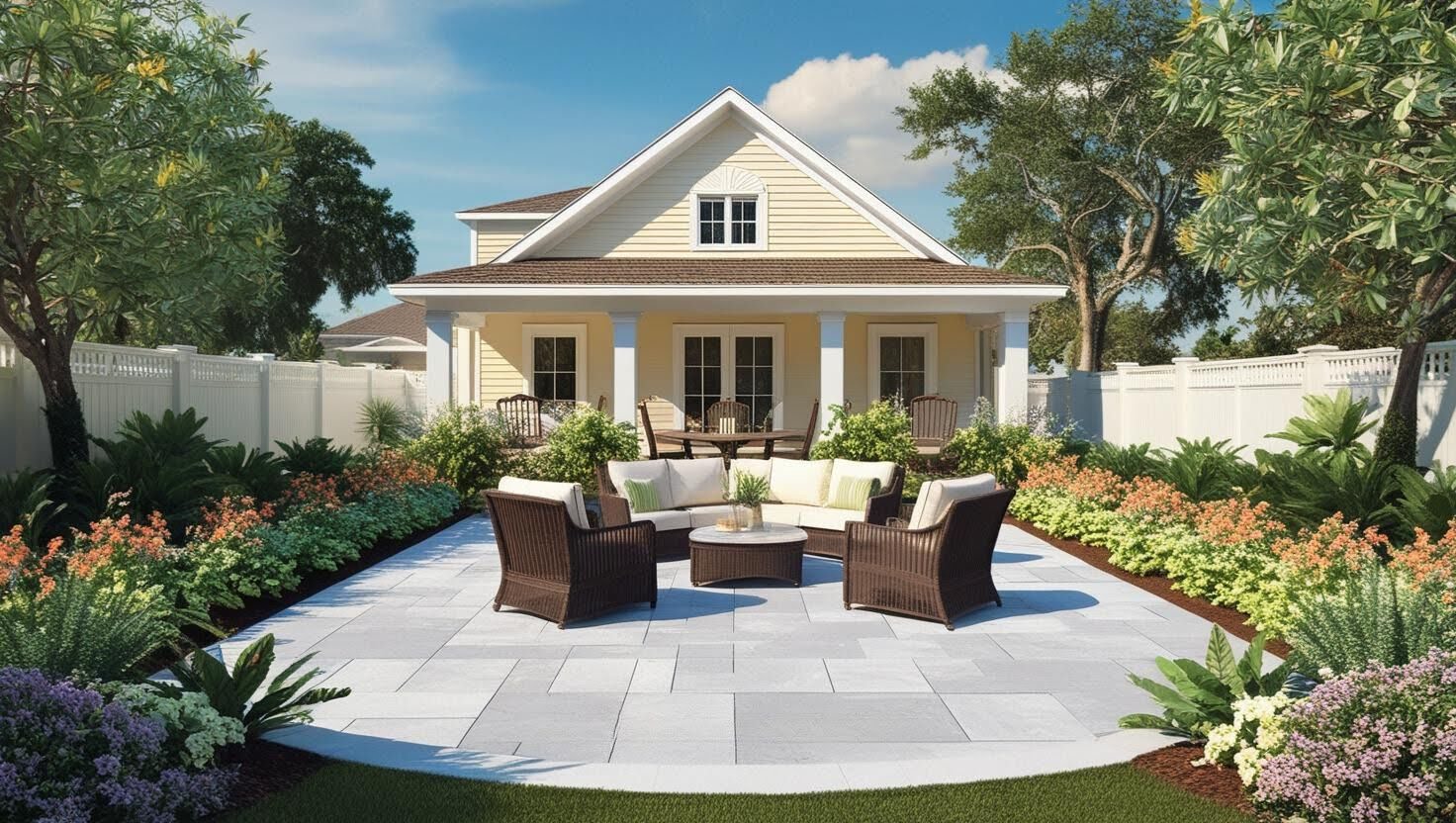 Patio Installation in Buffalo 1