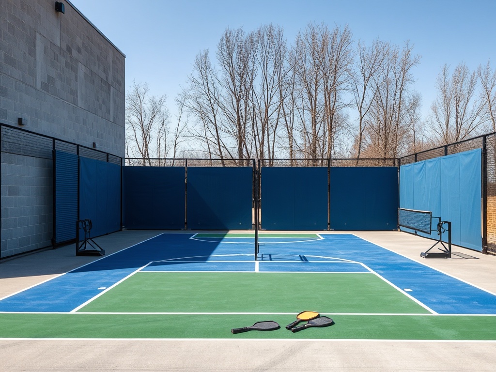 Pickleball court installed in Buffalo NY
