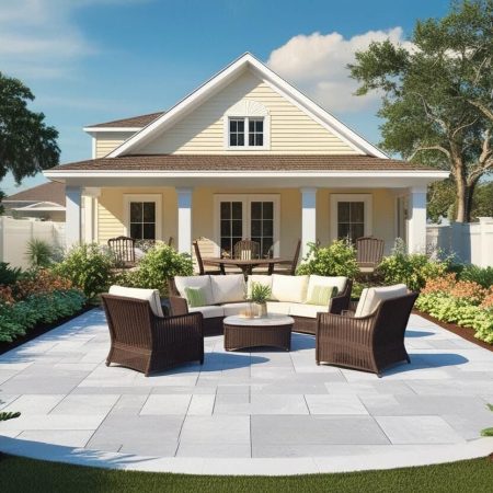 Patio Installation in Buffalo 1